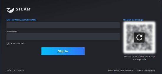 Steam或将支持扫码登录 新登录窗口截图曝光